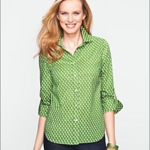 Talbots doggy blouse. Size 16.